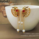 925 Silver Tassel Earrings Women Accessories Hot Selling
