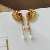 925 Silver Tassel Earrings Women Accessories Hot Selling