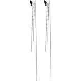 MloveAcc Sterling Silver Tassel Butterfly Earrings for Women