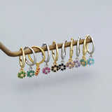 925 Silver Green Zircon Tassel Earrings for Women - Sweet Gift