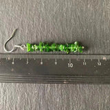 Natural Diopside Earrings 925 Sterling Silver For Women Jewelry Gift
