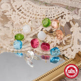 Zircon Earrings Candy Sweet Stud Earrings Wedding Party Jewelry