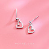 925 Silver Vintage Drop Earrings Swing Charm Jewelry