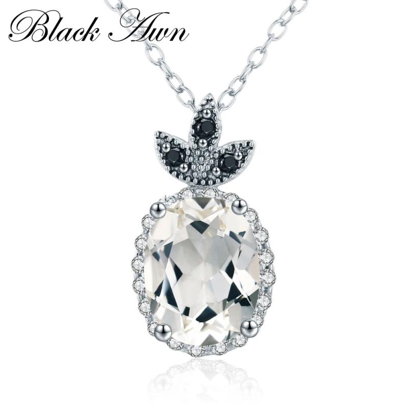 925 Silver Pineapple Necklace for Women Jewelry