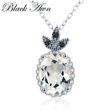 925 Silver Pineapple Necklace for Women Jewelry