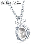 925 Silver Pineapple Necklace for Women Jewelry