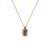 Perfume Bottle Necklace Silver Rose Female Summer HW Tide Pendant