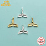 Davis 925 Silver Tail Pendant for DIY Jewelry DZ1267