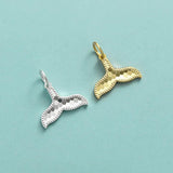 Davis 925 Silver Tail Pendant for DIY Jewelry DZ1267