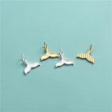 Davis 925 Silver Tail Pendant for DIY Jewelry DZ1267