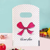 50Pc Small Jewelry Bag Pattern Plastic Bag Earrings Hair Card Gift Bag