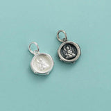 Davis 925 Sterling Silver Rotundity Pendant for Jewelry DIY