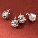 925 Silver Unique Cat Charm Pendant for Kids DIY Jewelry