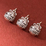 925 Silver Unique Cat Charm Pendant for Kids DIY Jewelry