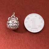 925 Silver Unique Cat Charm Pendant for Kids DIY Jewelry