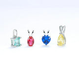 Gemstone Pendant 925 Sterling Silver Engagement Party Gift