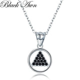 925 Silver Engagement Necklaces for Women P188