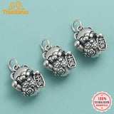 Davis Vintage Cat Animal Charm Pendant 925 Sterling Silver DIY Jewelry