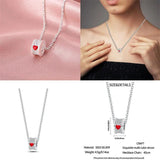 925 Silver Women's Necklace Wedding Party Jewelry