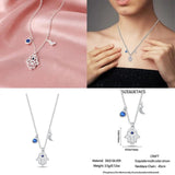 925 Silver Women's Necklace Wedding Party Jewelry