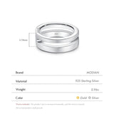 925 Sterling Silver Ear Cuff Punk Clip Earrings for Women Grils