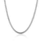 925 Silver 3mm Snake Chain Necklace Wedding Engagement