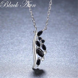 Awn Hot Lucky 925 Silver Pendant Necklace for Women
