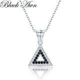 Arrive Classic 925 Silver Triangle Necklace for Women P194