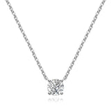 D-color Pendant Necklace 925 Sterling Silver Engagement Wedding