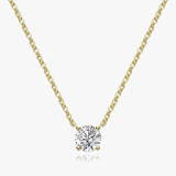 D-color Pendant Necklace 925 Sterling Silver Engagement Wedding