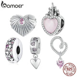 925 Silver Spiritual Heart Infinity Pendant for Charm Bracelets