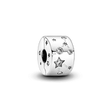 Festive 925 Silver Heart Circle Charm Bead Jewelry