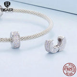 925 Silver Pink Couple Heart Charm Bead Dolphin Star Pendant