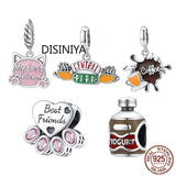 925 Silver Central Perk Pendant Charm for Bracelet Bangle