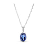 925 Sterling Silver Zircon Jewelry Set Gift
