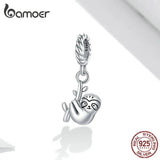 925 Sterling Silver Sloth Charm for Bracelet & Necklaces DIY