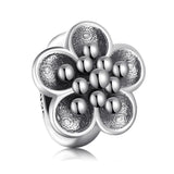 925 Sterling Silver Spring Charm Beads Collection with Cz - Fits Bracelet