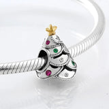 925 Sterling Silver Spring Charm Beads Collection with Cz - Fits Bracelet