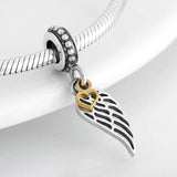 925 Sterling Silver Spring Charm Beads Collection with Cz - Fits Bracelet