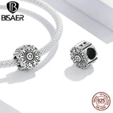 925 Silver Vintage Flower Charms Lotus Daisy Rose Beads Purity Pendant