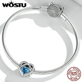 925 Sterling Silver Evil Eyes Fatima Hand Hamsa Pendant Vintage Heart Beads