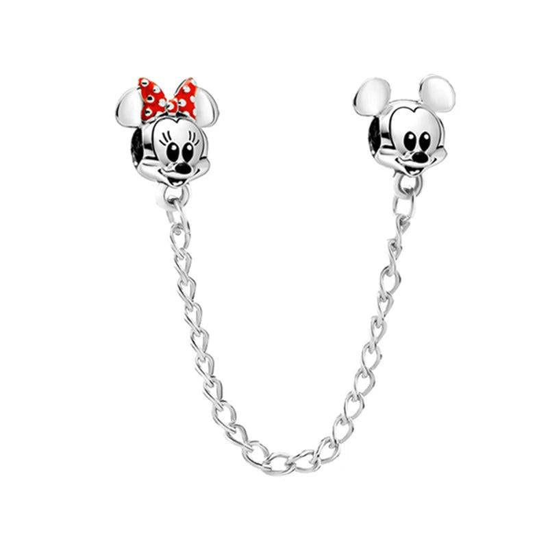925 Silver Bracelet Safety Chain