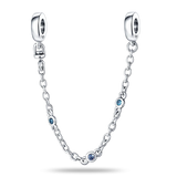 925 Silver Bracelet Safety Chain