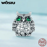 925 Silver Retro Animal Charm Spacer Bead for DIY Jewelry Making