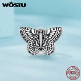 925 Silver Retro Animal Charm Spacer Bead for DIY Jewelry Making