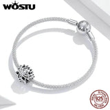 Lotus Flower Charms 925 Silver DIY Bracelet FIC1724
