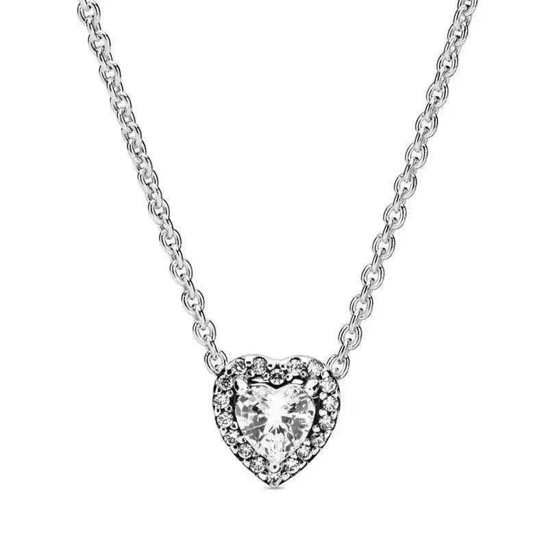 925 Silver Hearts Jewelry Set for Women