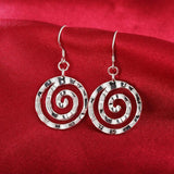 925 Silver Jewelry Set Thread Earrings Bracelet Necklace