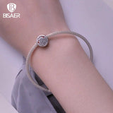 925 Silver Family Charm Bead Pendant, Mother's Gift