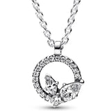 Timeless Elegance Heart Helm Collier Necklace 925 Sterling Silver